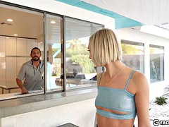 顔射, ハードコア, アウトドア, フェラする