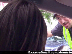 Morena, Corridas faciales, Pequeña, Flaco, Adolescente, Tetas