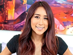 Webcam solo show featuring naked Vanessa Vox and her toys