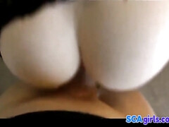 sexig svenska styvsyster hooter-sling borrad