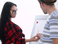 A passionate art student like Regina Sparks always finds