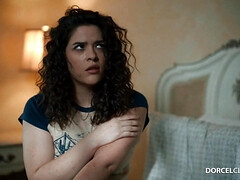 18, デカパイ, 茶髪の, 巨乳な, イタリア人, 自然山雀, ティーン, オッパイの