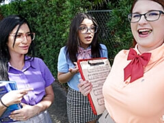 デカ尻, デカチン, フェラチオ, バック, グループ, 自然山雀, ガリガリ, ティーン