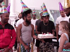 Noire, Sucer une bite, Queue, Noir ébène, Interracial, Petite femme, Adolescente, Nénés