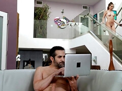 ブロンド, フェラチオ, イマラチオ, チン, 開帳, 淫乱熟女, オマンコ, ティーン