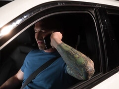 Sucer une bite, Brunette brune, Voiture, Papa, Queue, Masturbation, Actrice du porno, Public