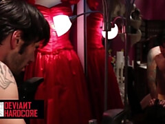 Asiatisch, Schwarz, Fetisch, Hd, Piercing, Rau, Dusche, Tätowierung