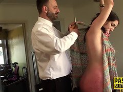 Domination, Fetisch, Würgen, Erniedrigung, Natürlich, Realität, Schreiend, Sklave