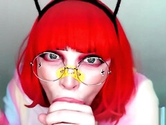 Mooi, Grote lul, Pijpbeurt, Sperma shot, Hd, Natuurlijk, Gezichtspunt, Slikken