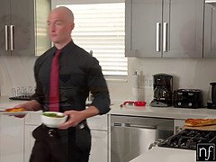 デカパイ, ブロンド, フェラチオ, 巨乳な, Hd, 自然山雀, オーガズム, オッパイの