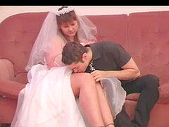 熟年, 淫乱熟女, ロシア人, 結婚式