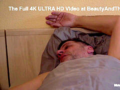 Young Babe Tastes super-hot flow of senior Cum