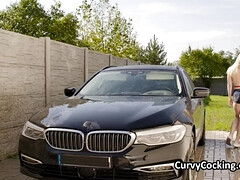 Grosse bite, Bikini, Sucer une bite, Voiture, Hard, De plein air, Adolescente, Branlette espagnole