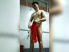 Asiático, Cuarto de baño, Gimnasio, Desnudo, Al aire libre, Público, Espía, Voyeur