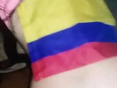 Sexy Latina Estefani Gets Deep Throat & Ass Licking in Halloween Fuck