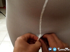 Alluring hot wife heart-stopping porn clip