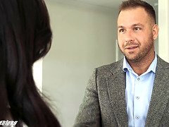 Enthousiasteling, Aziatisch, Grote mammen, Pijpbeurt, Hd, Monster, Ruw, Tiener