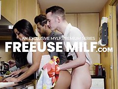 アメリカ人, フェラチオ, イマラチオ, お婆さん, 下着, 熟年, タトゥー, ティーン