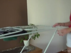 Blondine, Lingerie, Solo