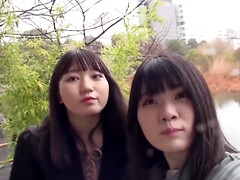 アジア人, 美女, カップル, 日本人, キス, 母, 生徒, ティーン