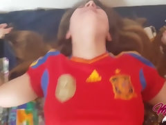 Spaniard Mischievous Nubile helps him to lost his innocence ( Internal Ejaculation )