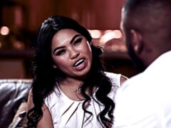 Grote kont, Zwart, Pijpbeurt, Bruinharig, Hondjeshouding, Interraciaal, Ondergoed, Moeder die ik wil neuken