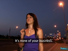 Mamada, Morena, Engañando, Corrida, Estilo perrito, Al aire libre, Pov, Público