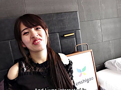 アジア人, フェラチオ, 中出し, イく瞬間, 乳首, 妊娠, オマンコ, おもちゃ