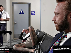 Anaal, Pijpbeurt, Sperma shot, Lul, Sperma in gezicht, Homo, Handbeurt, Tatoeage