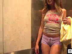 素人, 大学生, 中出し, 露出狂, オナニー, 公共, ティーン