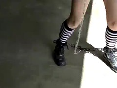 Bondage, Brunette brune, Fétiche, Mère que j'aimerais baiser, Nénés, Jouets