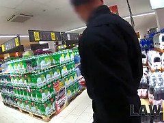美人, フェラチオ, 茶髪の, ハードコア, オマンコ, フェラする, タトゥー, ユニフォーム