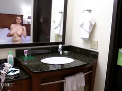 Gros seins, Plantureuse, Petite amie, Lingerie, Pov, Solo, Gicler, Nénés