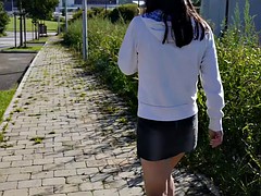 Exhib, Allemand, De plein air, Public, Pute, Tatouage