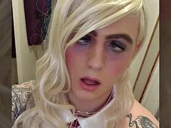 Anaal, Grote lul, Pijpbeurt, Brits, Travestiet, Sperma in gezicht, Shemale, Zuigen