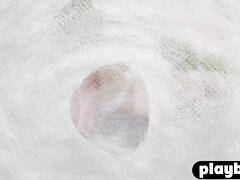 デカパイ, 茶髪の, 下着, 裸, アウトドア, 小柄, オマンコ, ティーン