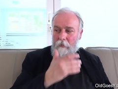 美女, 茶髪の, ヨーロピアン, フランス人, オマンコ, 馬乗り, ティーン, ユニフォーム