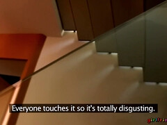 Grosser arsch, Blondine, Tschechisch, Fingern, Hd, Lesbisch, Lecken, Pov