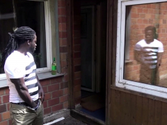 Blonde, Sucer une bite, Tir de sperme, Faciale, Hard, Hd, Interracial, De plein air