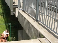 Marge can't wait to taste this college studs cum