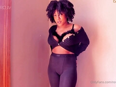 Enthousiasteling, Kont, Grote kont, Grote mammen, Gek, Zwart, Huisgemaakt, Tieten likken