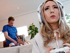18, デカチン, ブロンド, 浮気者, バック, Hd, 剃毛, ティーン