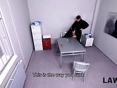 フェラチオ, 捕まる, チェコ, バック, Hd, ポリス, ラフ, ユニフォーム