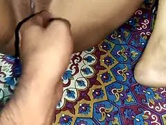アナル, お尻, フェラチオ, カップル, 指いじり, 人妻の, インド人, 日本人