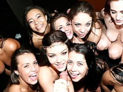 Arschlecken, Verein, Hundestellung, Absätze, Lecken, Orgie, Party, Muschi