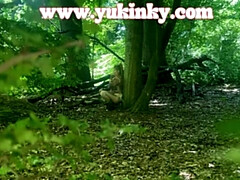 Enthousiasteling, Vrouw, Flashing, Masturbatie, Doordringend, Openbaar, Roodharige vrouw, Rijden