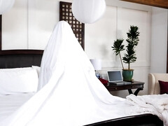 デカパイ, ブロンド, 茶髪の, チン, 毛深い, キッチン, オナニー, アウトドア