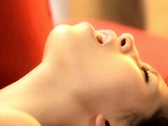 Sucer une bite, Brunette brune, Tir de sperme, Hard, Lingerie, Nénés