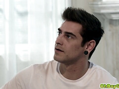 Schwarz, Braunhaarige, Besamung, Kehlenfick, Brille, Interrassisch, Muschi, Stiefmutter