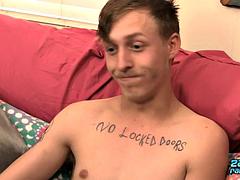 Arschlecken, Spermaladung, Schwul